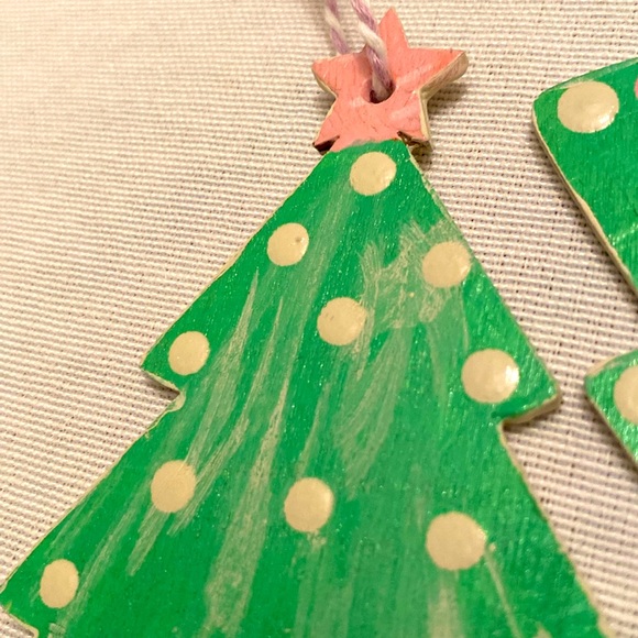 GRINCH🛍️ CINDY LOU WHOO INSPIRED HANDPAINTED SET/3 Christmas🎄ornaments-SALE!🔥 - Picture 4 of 8